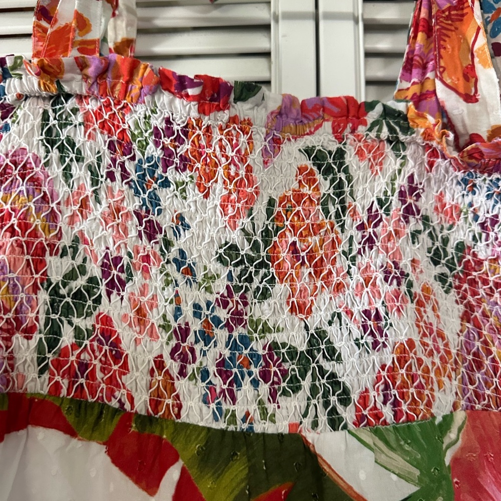 FARM Rio Multicolor Tropical Midi Dress - Picture 4 of 5